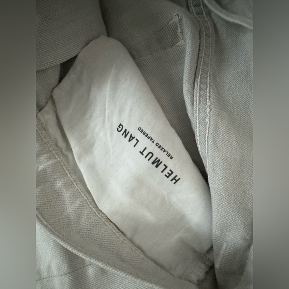 Helmut Lang Distressed Grey Bootcut Jeans US 31 - Picture 3 of 4